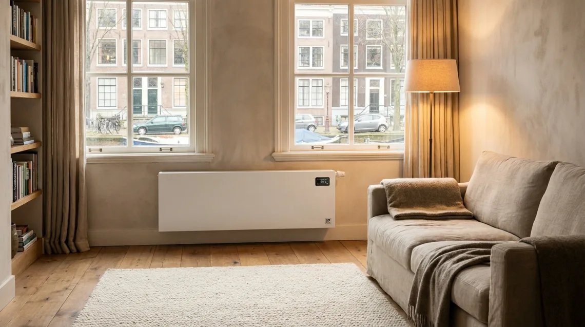 Realisatie warmtepomp Dronten - Lage temperatuur radiator met warmtepomp