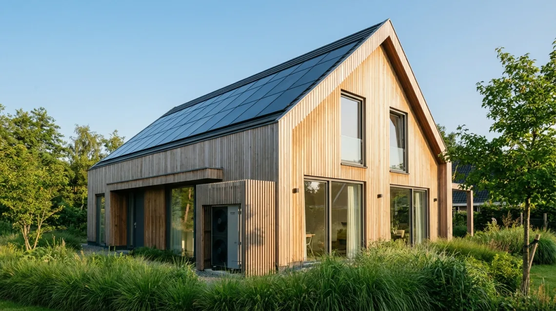 Warmtepomp installatie in Scheemda - Warmtepomp installatie bij nieuwbouwwoning